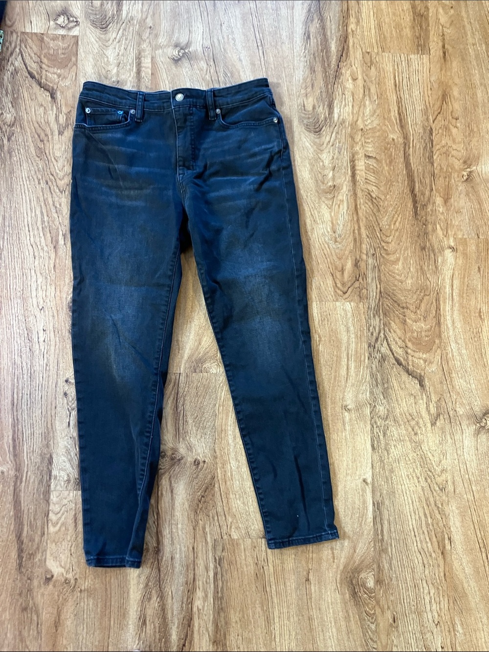 Lauren size 10 black jeans wardrobe staple capsule minimalist core